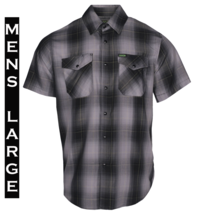 DIXXON FLANNEL - END OF THE TUNNEL Bamboo Shirt - S/S - Men&#39;s Large - $69.29