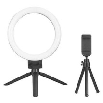 9&quot; Dimmable LED Ring Light w/ Tripod Phone Selfie Camera Studio Photo Video M... - £33.18 GBP