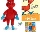 Fox in Socks by Dr. Seuss Hardcover, Dr Seuss Plush Toy Book Character S... - $32.99
