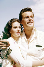 Natalie Wood with arm Around Robert Wagner 1950&#39;s 24x18 Poster - £19.10 GBP