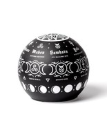 Alchemy Gothic LED3 Pagan Calendar Globe lamp Vanity Battery LED Spinning - $501.66 MXN