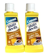 Carbona Stain Devils Stain Remover Coffee, Tea, Wine &amp; Juice Formula 8 | 2 pack - £10.98 GBP