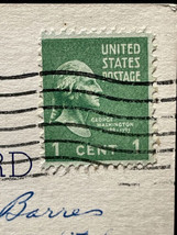 Very Rare 1 cent George Washington stamp - £78.89 GBP