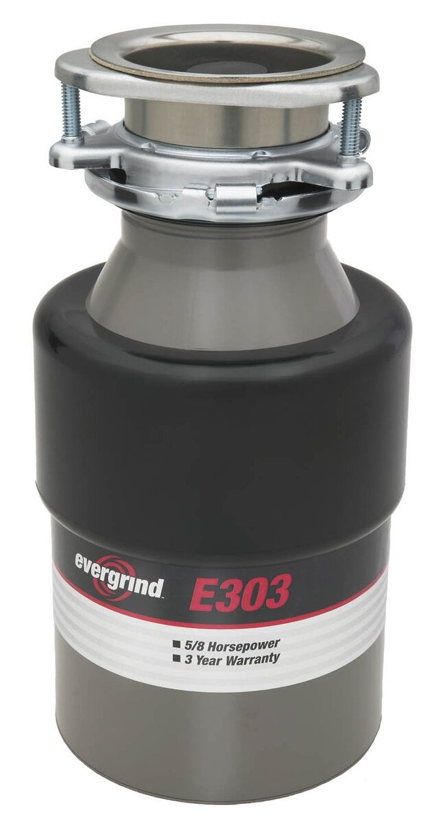 Insinkerator E303 5/8 hp Garbage Disposer - $191.46