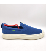 CARIUMA IBI Shoes Women&#39;s Sz 10.5 Men&#39;s 9 Blue Slip On Sneakers Comfort ... - £23.62 GBP
