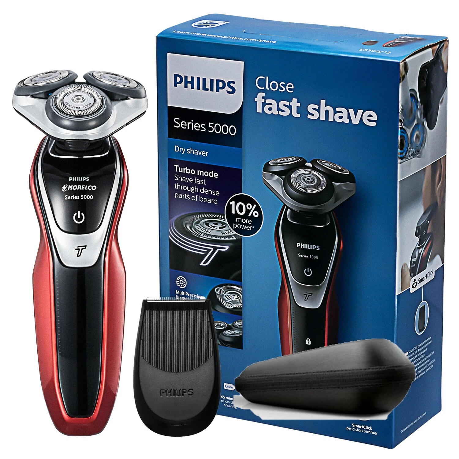 Philips Norelco Electric Shaver series 5000 Dry shaving, S5390/12 with T... - $1,104.57 MXN
