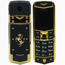 MAFAM a8 Russian Arabic key black dual sim Bluetooth luxury metal mobile... - £69.85 GBP