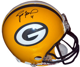 Brett Favre signed Green Bay Packers Authentic Riddell NFL Proline Helmet #4- St - £471.15 GBP