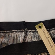 NY Invasion Women's Brown & Black Elastic Waist Pull-On Skirt Size L Made In USA image 5