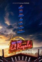 Bad Times at the El Royale Movie Poster Drew Goddard Film Print 24x36 27x40&quot; - $10.90+