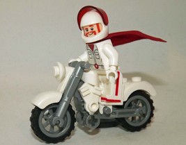 Duke Caboom with MotorcycleToy Story 4 Pixar Building Minifigure Bricks US - £6.41 GBP