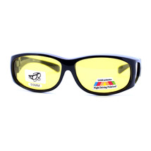 Ajuste Sobre Pequeño Gafas Niebla Sombrío Clima Amarillo Gafas Sol Lente - £8.68 GBP