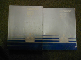 1987 Mitsubishi Mirage Service Réparation Atelier Manuel Set 2 À. Usine OEM Book - £22.01 GBP