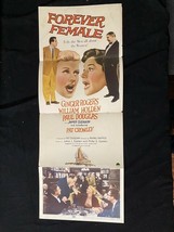 Forever Female Original Insert movie poster 1955- Ginger Rogers - $90.94