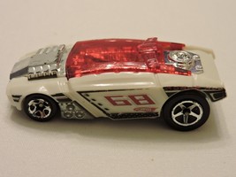 2011 Hot Wheels Rogue Hog White/Red 68 Loose 4-Lane Elimination Pearl White - $5.99