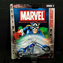 Maisto Marvel Motorcycle Collection Captain America Midnight Blue Chrome... - €25,39 EUR