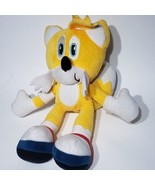 Sonic the Hedgehog Yellow 10&quot; with Hanging Suction Cup Plush EUC - $10.95