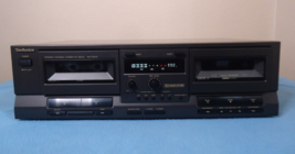 Technics RS-TR210 Stereo Double Cassette Deck, See Video! - $83.80