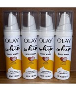 4x Olay Foaming Whip Body Wash, Shea Butter, 2oz TRAVEL SIZE- DISCONTINUED - £46.51 GBP
