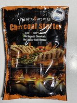 InstaFire Charcoal  Fire Starter Pouches Grills, Smokers  8 Packs - £11.31 GBP