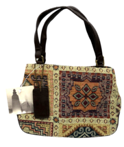 Relic Mini Handbag Shoulder Bag Purse NEW Vintage Y2K Turkish Kilim Carpetbag - £29.91 GBP