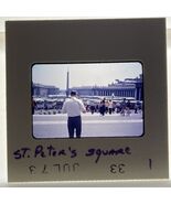 35mm Slide Photograph St. Peter’s Square 1973 Vatican City Tourist Photo - €6,21 EUR