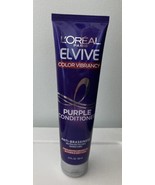 L'OREAL PARIS Elvive Color Vibrancy Anti-Brassiness Purple Conditioner 5.1oz.New - £4.95 GBP