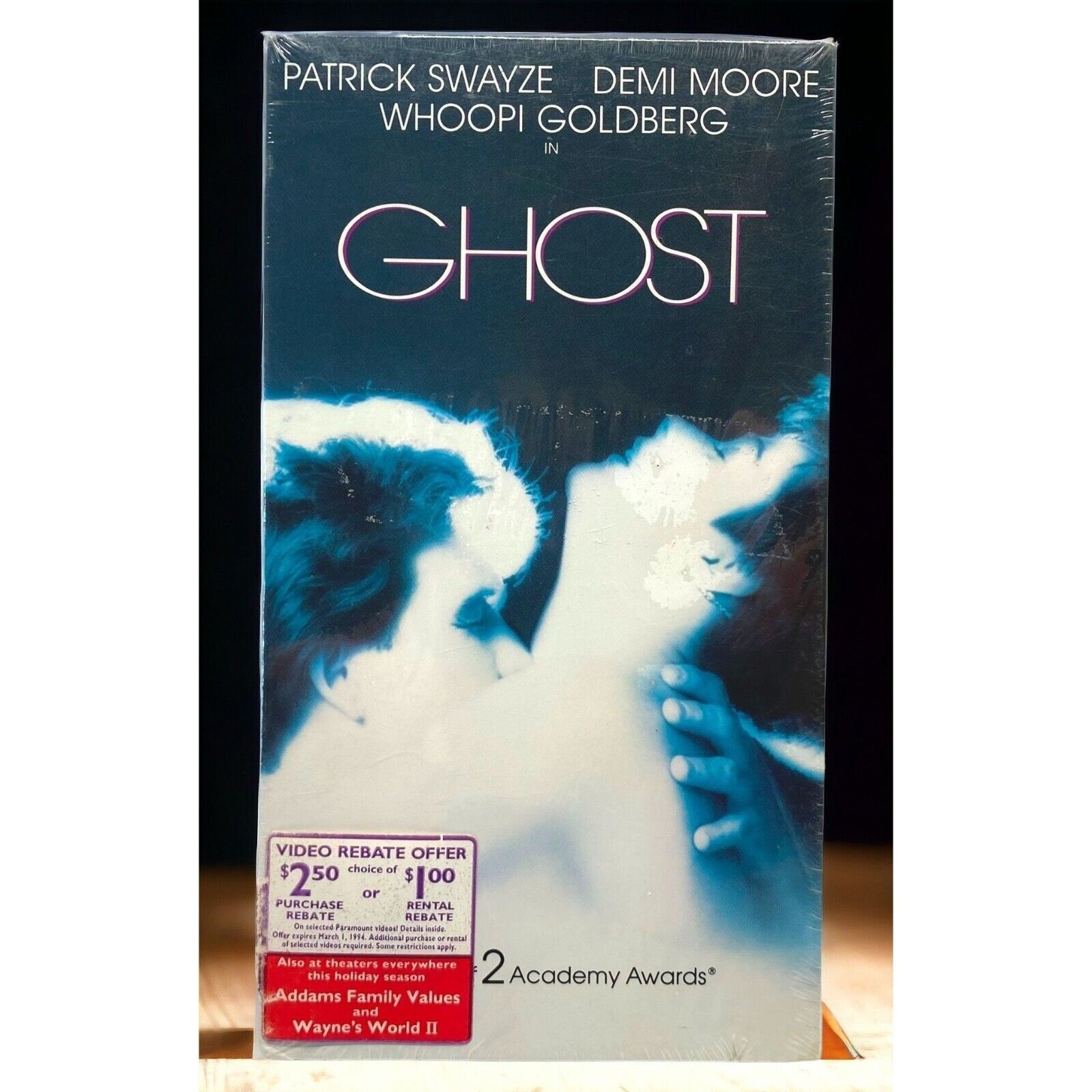 Primary image for Ghost VHS Patrick Swayze Whoopi Goldberg Demi Moore 1990 Video Factory Sealed
