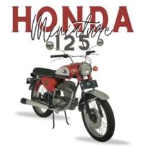 Decorative Miniature of Honda CB125 Classic Vintage Model - $250.00