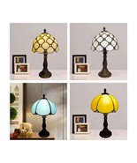 Handcrafted Tiffany Style Lamp Colored Glass Lamp, Add Elegance to Your ... - $163.00 CAD