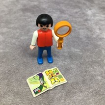 Playmobil Child w/Butterfly  Book &amp; Magnifying Glass- Looking for Bugs - $5.87
