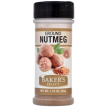 ( 1 ) Baker&#39;s Select Pure Ground Nutmeg 1.75 oz bottle NEW SEALED - $8.90