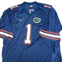 Nike Team Mens Florida Gators Football Jersey #1 Blue Size XXL Length +2 - £29.86 GBP
