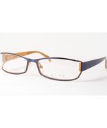 ETRO VE 9636 08HH Metallic Blue UNIQUE RARE EYEGLASSES GLASSES 53-17-130mm Italy - $117.98