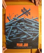 Pearl Jam Poster Silkscreen March 18, 2020 Toronto Ontario Pluralone - $370.23 CAD