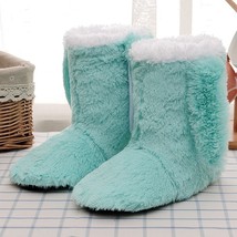 Winter Slippers Women Indoor Slippers Sock With  Warm Plush Bedroom Shoes Solid  - £13.47 GBP