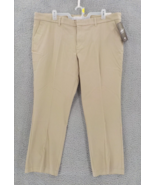 DICKIES THE PERFECT SHAPE PANT WOMENS SZ 24W REG STRAIGHT KHAKI 360 STRE... - $16.99