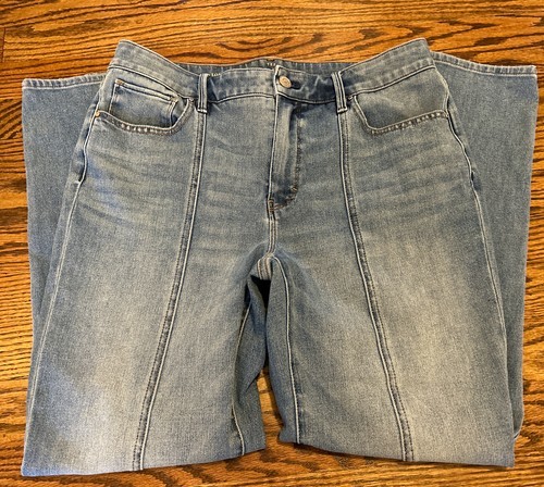 White House Black Market Women’s High Rise Slim Crop Jeans Size 10 Long - $14.99