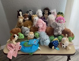Lot Of 25 Webkinz Lil Kinz Plush PLUS Accessories and Trading Cards NO CODES - $69.17