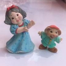 Snow White and Dancing Dwarf Hallmark Merry Miniature Keepsake Ornament - 1997 - £9.29 GBP