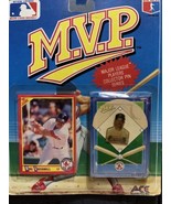 1990 MVP Major League Players Collector Pin Series Mike Greenwell Brand New - £9.24 GBP