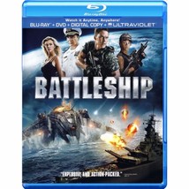 DVD Blue-Ray Battleship with Liam Neeson Taylor Kitsch Used - £3.09 GBP