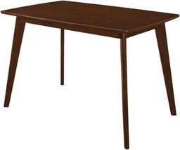 Dining Room Table Made By Kersey With Angled Legs In Chestnut. - £175.16 GBP