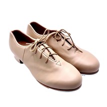 Bloch Beige Leather Tap Dance Shoes Bloch 5 W 4 M 4 Oxford Unisex Audeo ... - $41.58