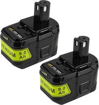 Aryee 2Pack 9.0Ah 18V P102 P108 P109 Replacement For Ryobi 18V Lithium-Ion - £94.31 GBP