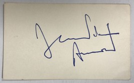 Jean-Pierre Aumont (d. 2001) Signed Autographed Vintage 3x5 Index Card - £15.97 GBP