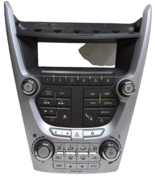 10 11 Chevrolet Equinox heater AC AM FM radio control panel assembly 209... - $1,093.40 MXN
