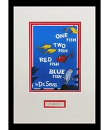 Dr Seuss Original Autograph Book Cut Museum Framed Ready for Display - $8,961.73 MXN