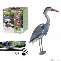 Ultimate Fish Pond Protection Kit, Includes Blue Heron,  Heron Stop &amp; Reflector - £99.65 GBP