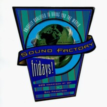 Sound Factory San Francisco 90s Dance Party Mark Farina Die-Cut Event Ha... - $745.20 MXN